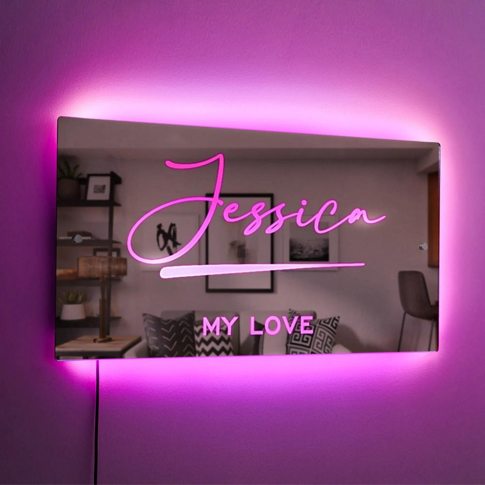 Personal Mirror With LED Lighting