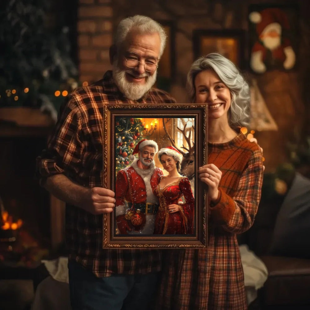 Mr & Mrs Claus | Custom Portrait