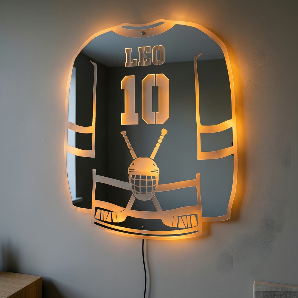 Jääkiekkoilija | Personoitu LED-peili